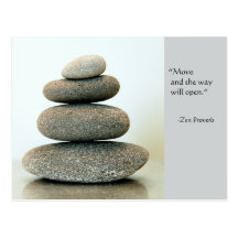 Postal del proverbio del zen