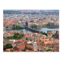 Postal del puente de Charles
