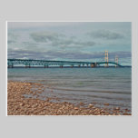 Postal del puente de Mackinac tarjetas postales