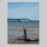 Postal del puente de Mackinac tarjetas postales