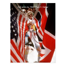 Postal/desfile de New York City/escudo de desierto
