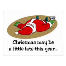 Postal divertida del navidad
