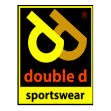 Postal doble de la ropa de deportes de D