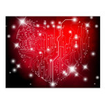 Postal eléctrica del amor