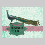 Postal elegante pintada de la tarjeta de la tabla  tarjetas postales