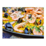 Postal española del Paella