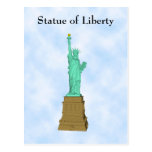 Postal: Estatua de la libertad