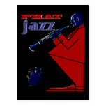 Postal fantástica del jazz
