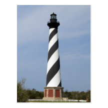 Postal - faro de Hatteras del cabo
