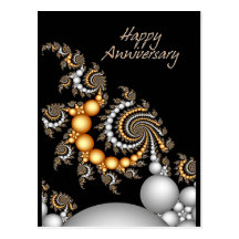 Postal feliz del aniversario