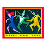 Postal festiva del Año Nuevo