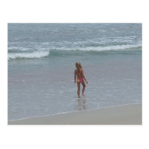 Postal FL del chica del bikini de Daytona Beach la