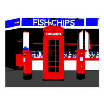 Postal inglesa de los iconos