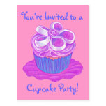 Postal Invitations~Personalize del fiesta de la ma