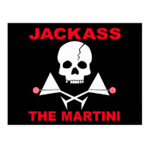 Postal - JACKASS, el Martini