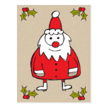 Postal linda de Santa