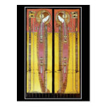 Postal: Los paneles bordados de Margaret Macdonald