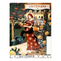 Postal: Mes de septiembre - Septembre
