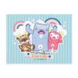 Postal Monsters Friends tarjetas postales