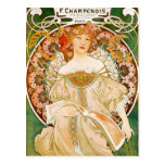 Postal: Mucha - Champenois