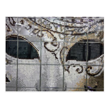 Postal-Ojos del mosaico