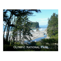 Postal olímpica del parque nacional