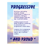 Postal ORGULLOSO PROGRESIVA