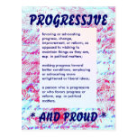 Postal ORGULLOSO PROGRESIVA