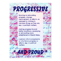 Postal ORGULLOSO PROGRESIVA