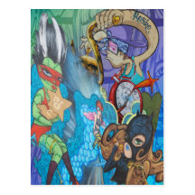 postal “pintada "