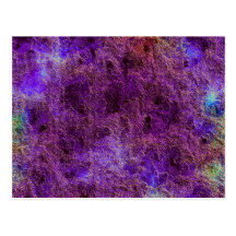 Postal púrpura violeta abstracta
