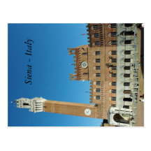 postal - Siena, Italia