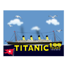 Postal titánica del aniversario de la tragedia