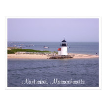 Postal total del faro del punto de Nantucket Brand