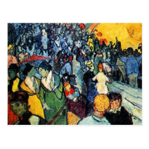 Postal: Van Gogh - la arena en Arles