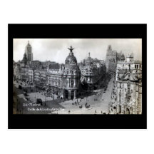 Postal vieja - Madrid