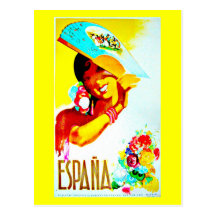 Postal-Vintage Viaje-España