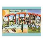 Postales Arizona del vintage
