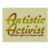 Postales autísticas del activista (oro)