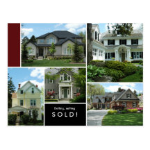 Postales de las propiedades inmobiliarias muchos h