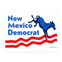 Postales de New México Demócrata