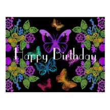 Postales del cumpleaños de las mariposas
