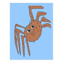 postales felices de la araña