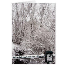 Poste de Weihnachts Felicitaciones