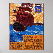 Poster 1910 de la expo de Istrian