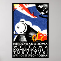 Poster 1930 de la expo de Poznán