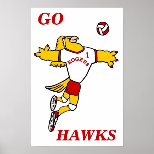 Poster 1 de la mascota del voleibol de los chicas 