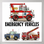 Poster 1 de los vehículos de Emergiency