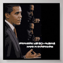 Poster 2009 de presidente Barack Obama