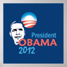Poster 2012 de Obama